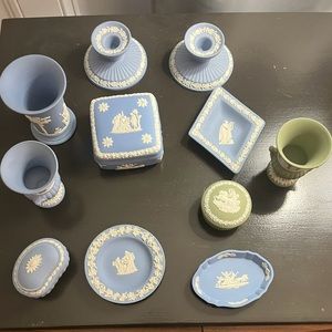 Wedge wood collection of Jasper design - 10 pieces